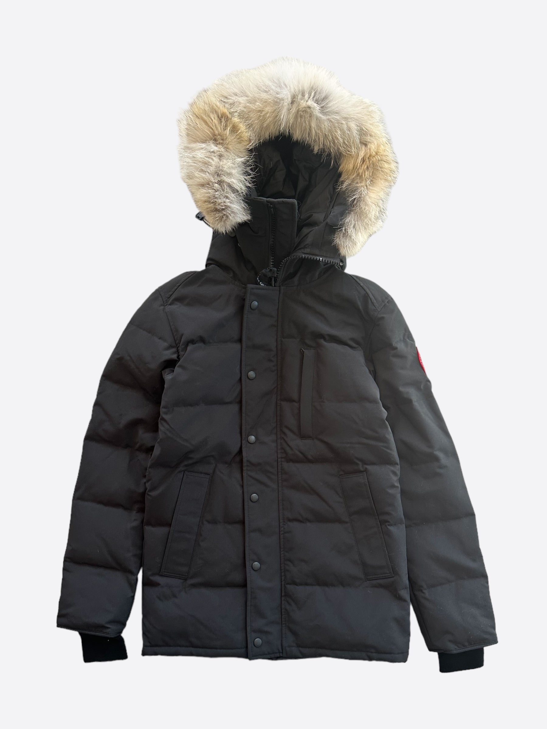Canada Goose Black Fusion Carson Men's Winter Jacket - Waterproof & Windproof Parka for Extreme Cold Weather - Perfect for Snowboarding, Skiing, and Outdoor Adventures