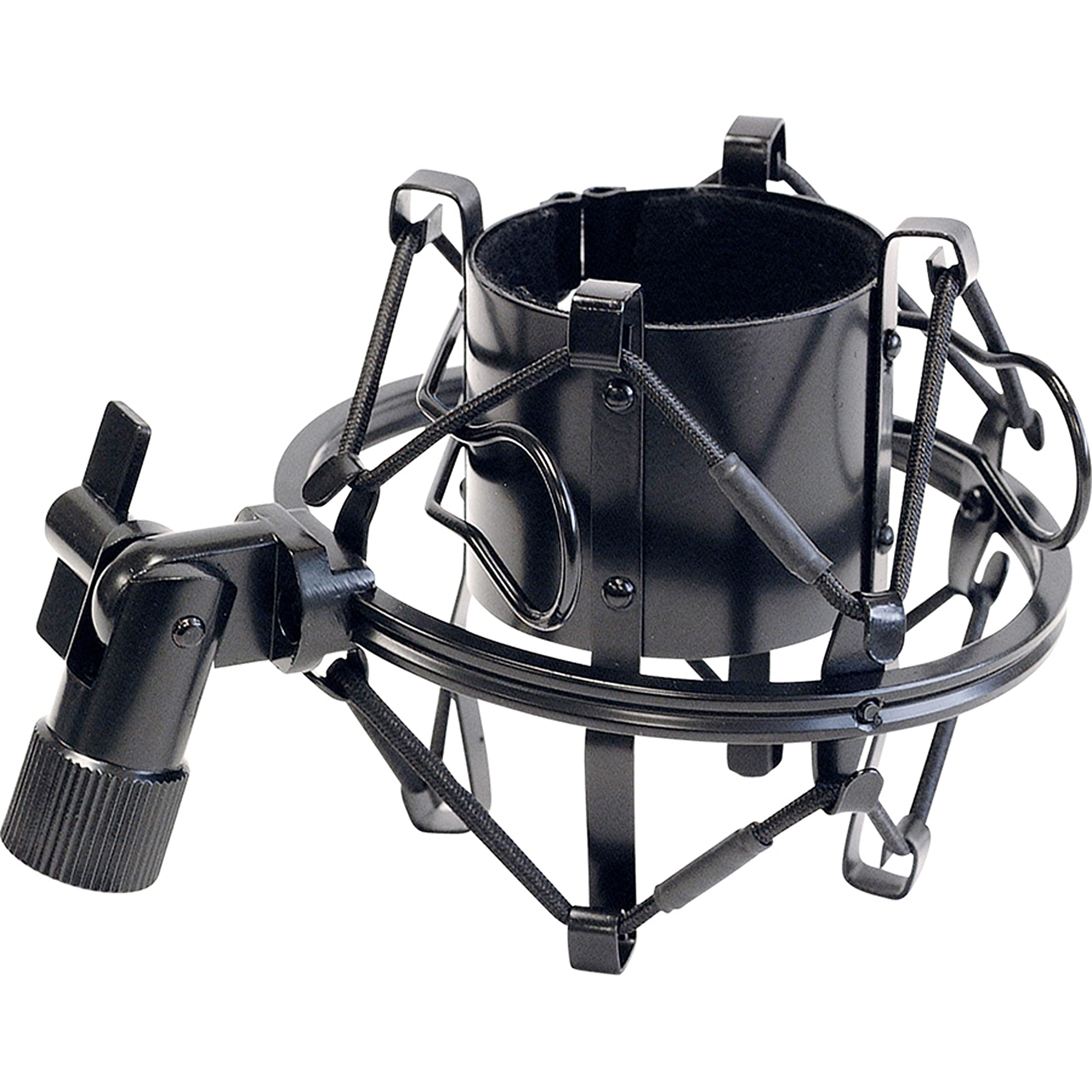 MXL 56 Microphone Shock Mount for Tapered Mics - Compatible with MXL2003A & Other Studio Condenser Microphones - Perfect for Podcasting, Voice Overs & Home Recording Studios
