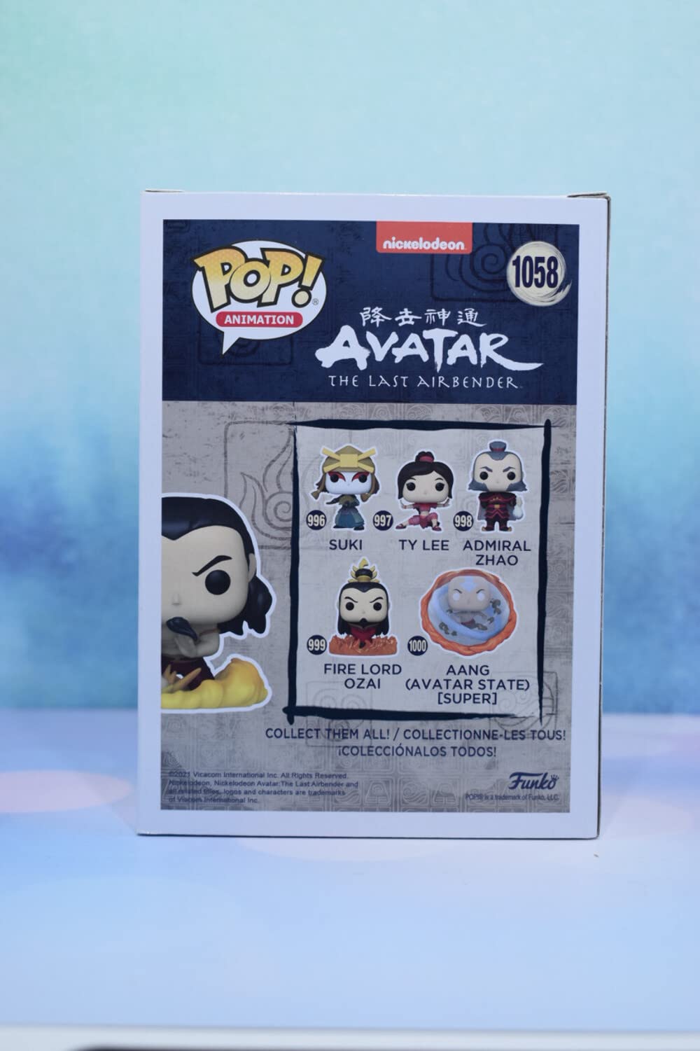 POP! Avatar: The Last Airbender 1058- Fire Lord Ozai Shirtless Special Edition Vinyl Figure - Collectible Gift for Fans, Display for Office & Home Decor