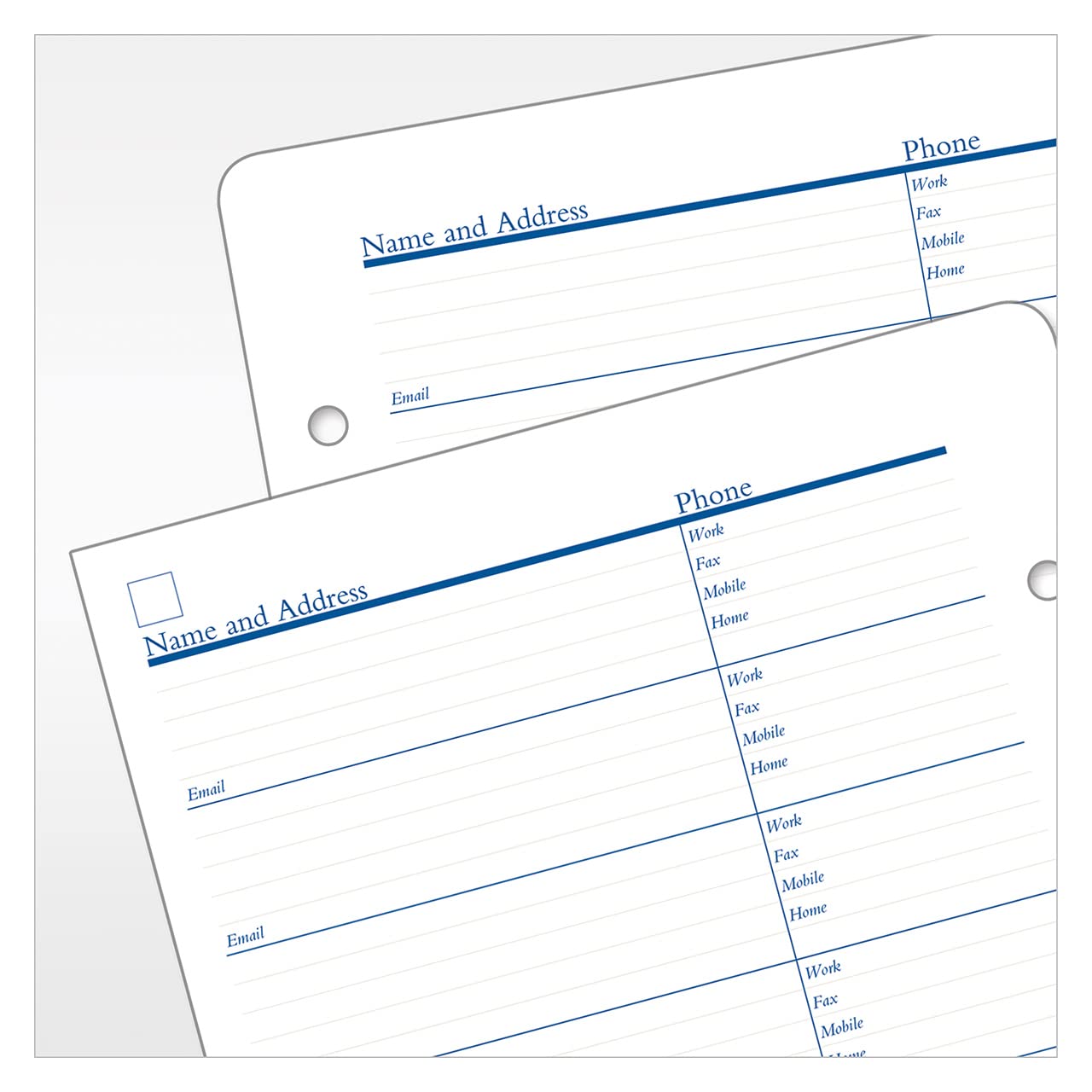 FranklinCovey Classic Planner Expansion - Address & Phone Pages Organizer - Perfect for Business Professionals & Daily Planning