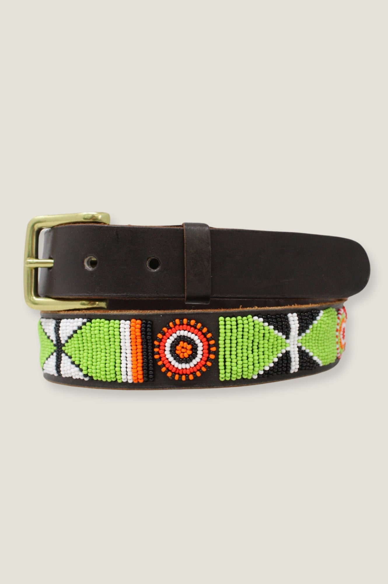Lakuru Unisex Belt for Men & Women - Adjustable Waistband in Green, Orange, Red | Perfect for Casual Wear, Work & Outdoor Activities