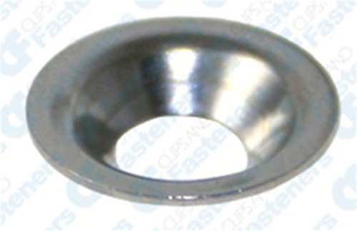 #6 Flush Finishing Washer Nickel Plated Brass (1000 Pack) - Perfect for Cabinet Hardware, Furniture Assembly & DIY Home Improvement Projects