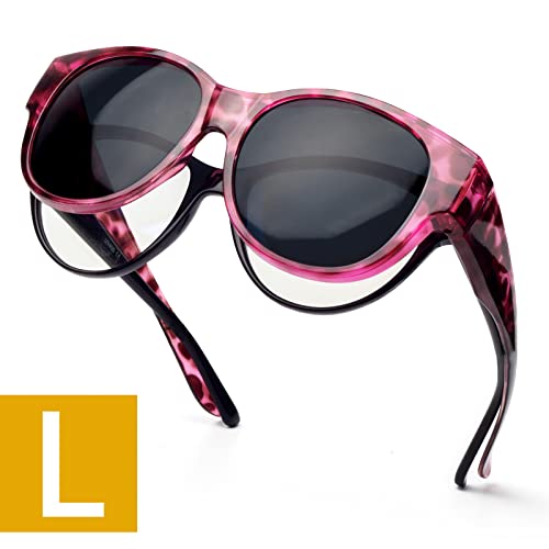 L Purple Leopard