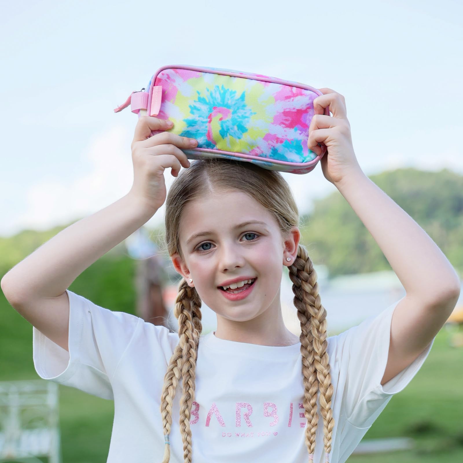 Choco Mocha Soft Pencil Case for Kids - Cute School Supplies Pouch for Boys & Girls - Perfect for Classroom, Art Class & Travel Organization