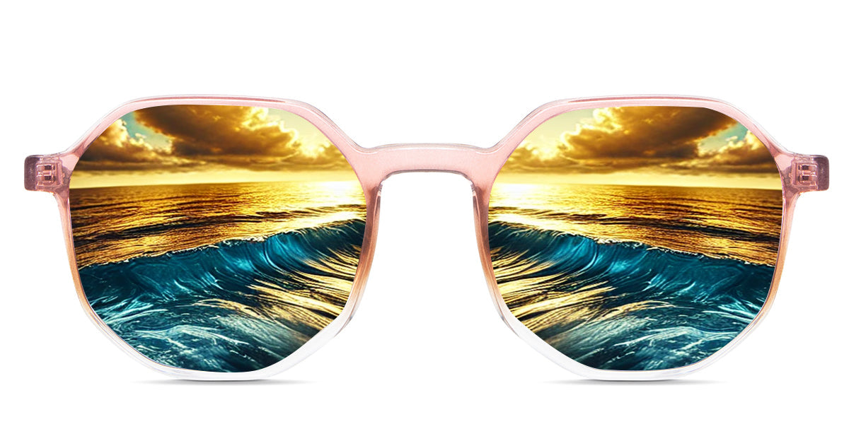 Kamila Women's Prescription Sunglasses - UV Protection, Polarized Lenses for Driving, Outdoor & Fashion Use
