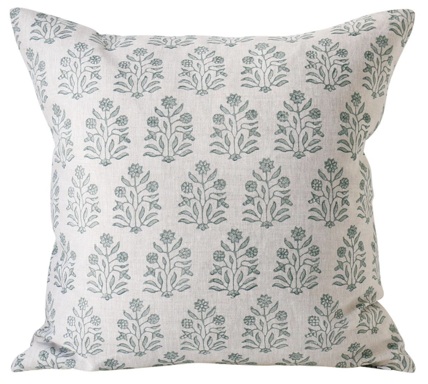 Amer Celadon Pillow Cover - Soft & Stylish Decorative Cushion Case for Sofa, Bed, Living Room - Home Decor & Interior Design Accessory