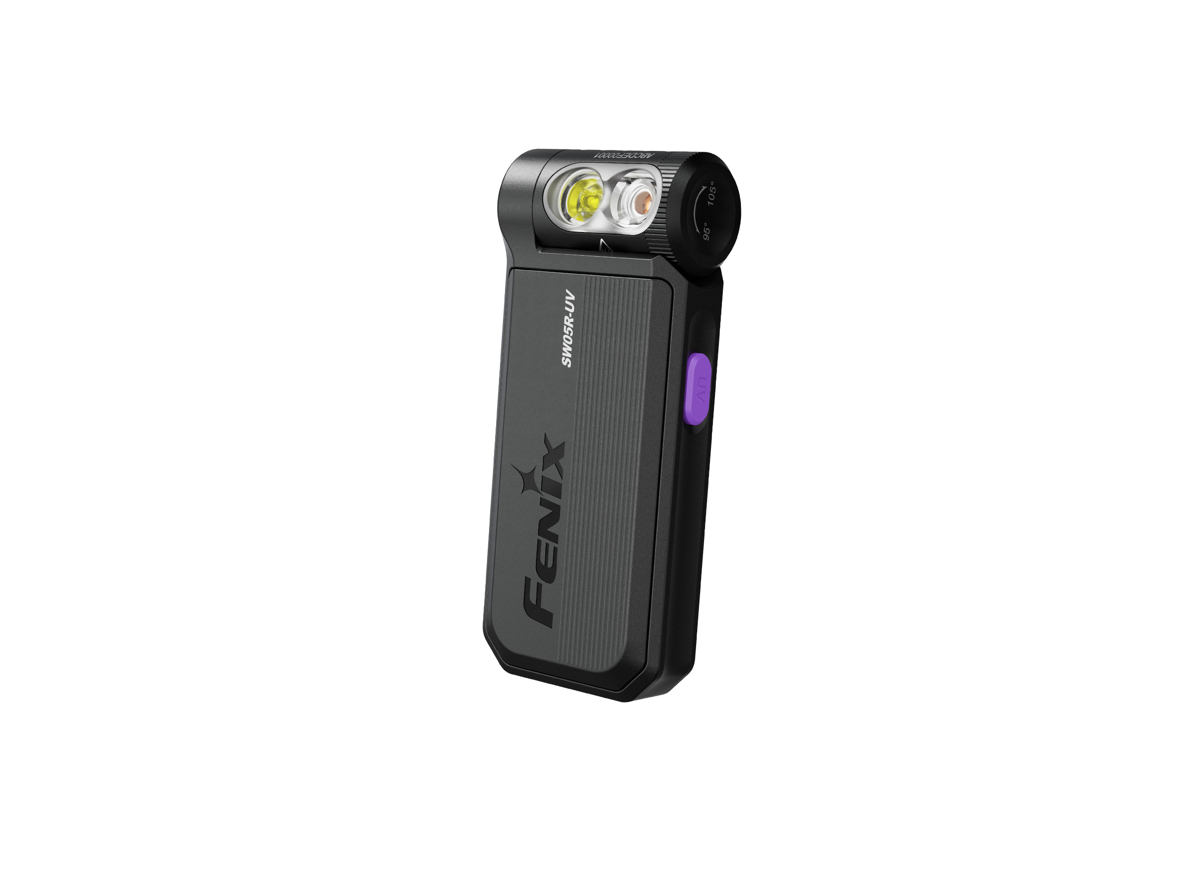 Fenix SW05R Multipurpose Clip On Light - Red & UV Output for Camping, Hiking, and Emergency Use
