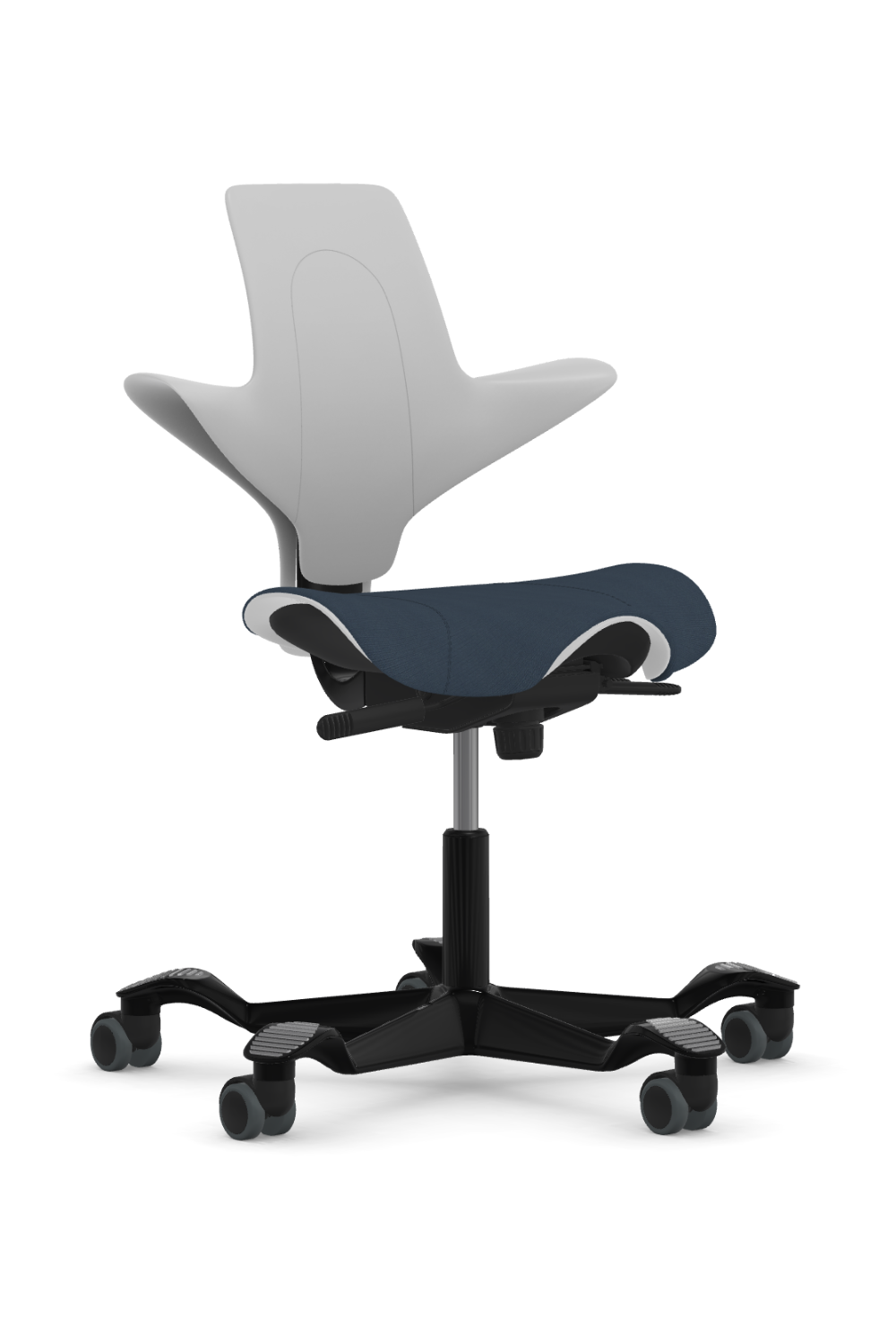 HÅG CAPISCO PULS Ergonomic Office Chair - Adjustable Modern Task Chair with Fully Upholstered Cushion for Home & Workspace (8020) - Perfect for Long Hours Sitting, Computer Work & Back Support