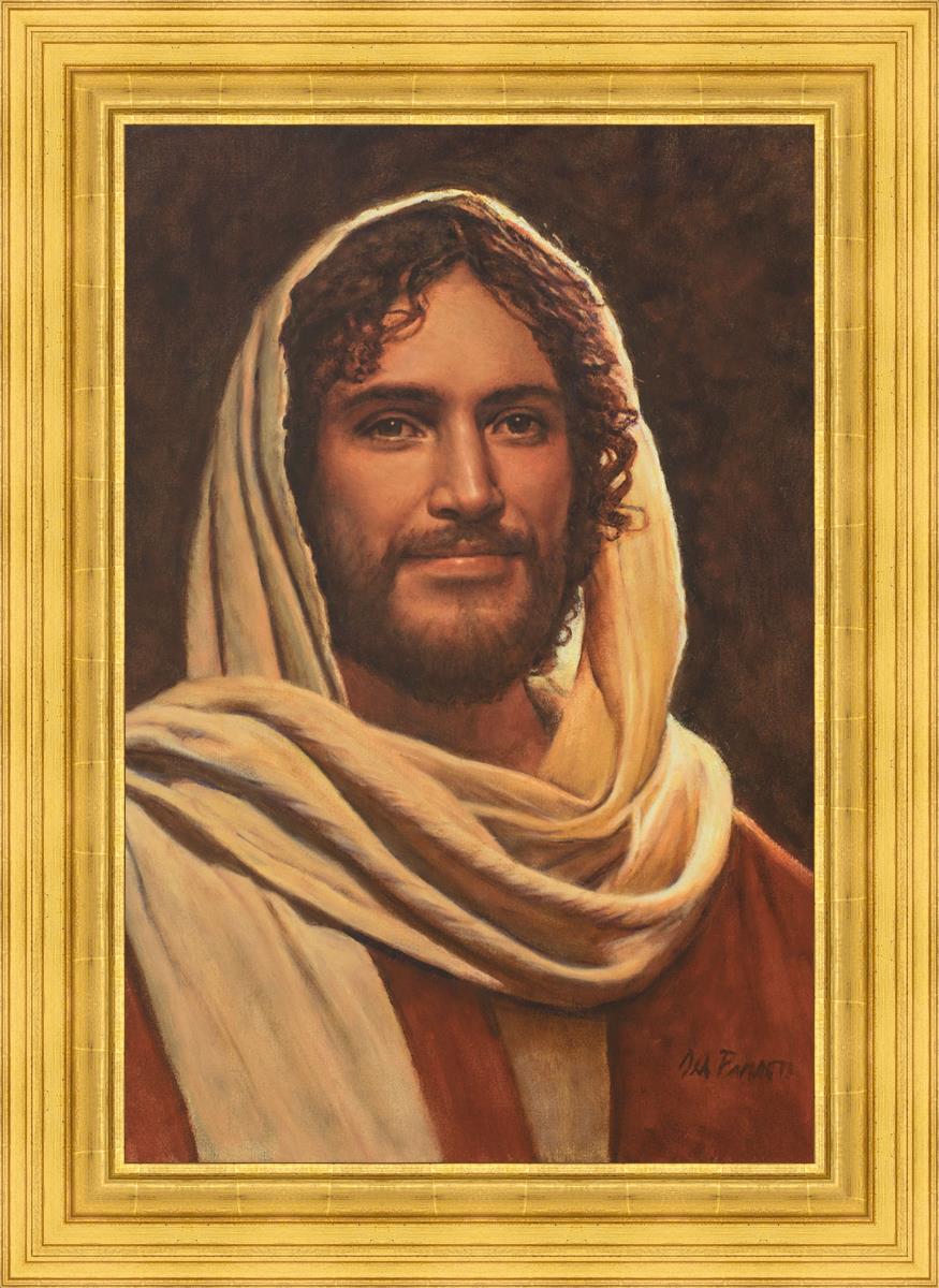 Emmanuel By Del Parson - Premium Religious Wall Art for Home & Church Decor - Perfect for Living Rooms, Bedrooms & Worship Spaces
