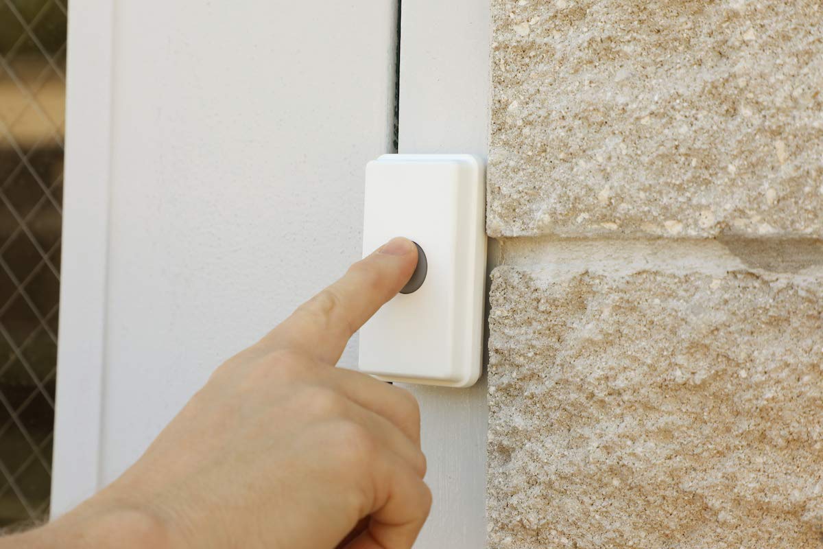 ERA-UTX 4000' Wireless Push Button & Magnetic Door Chime Contact Transmitter - Compatible with All Safeguard Supply ERA Wireless Doorbell Receivers & Kits | Ideal for Home Security, Business Entrances, and Smart Doorbell Systems