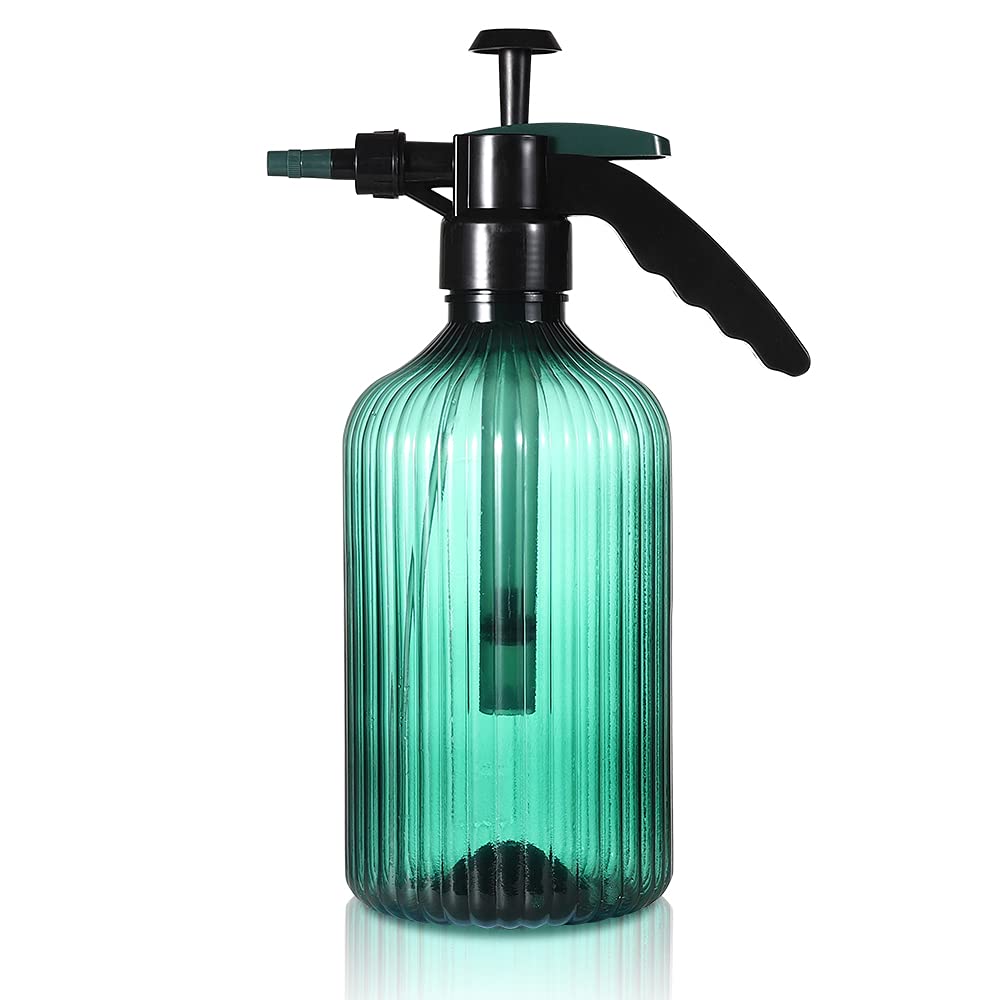 Simise Handheld Pneumatic Garden Sprayer - Multi-Purpose Plant Watering Bottle for Indoor & Outdoor Use (Green) | Perfect for Gardening, Lawn Care, Houseplants & Cleaning