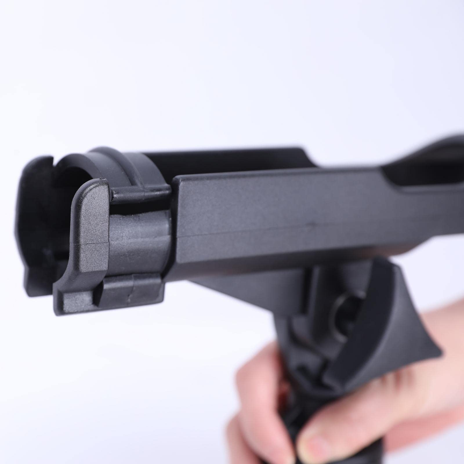 Adjustable Kayak Fishing Rod Holder - Track Mounted Boat Rod Holder for Secure & Easy Fishing | Perfect for Kayak, Canoe & Small Boat Anglers