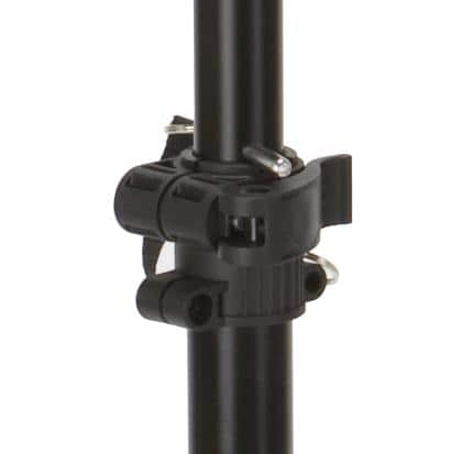 Samson LS40 Lightweight Speaker Stand - Adjustable Height, Sturdy & Portable for PA Systems, Studio Monitors & DJ Equipment | Perfect for Live Performances, Home Studios & Events