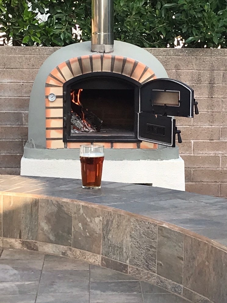 Premium LISBOA Wood Fired Pizza Oven - Best Seller for Outdoor Cooking, Backyard Parties & Authentic Italian Pizza Making