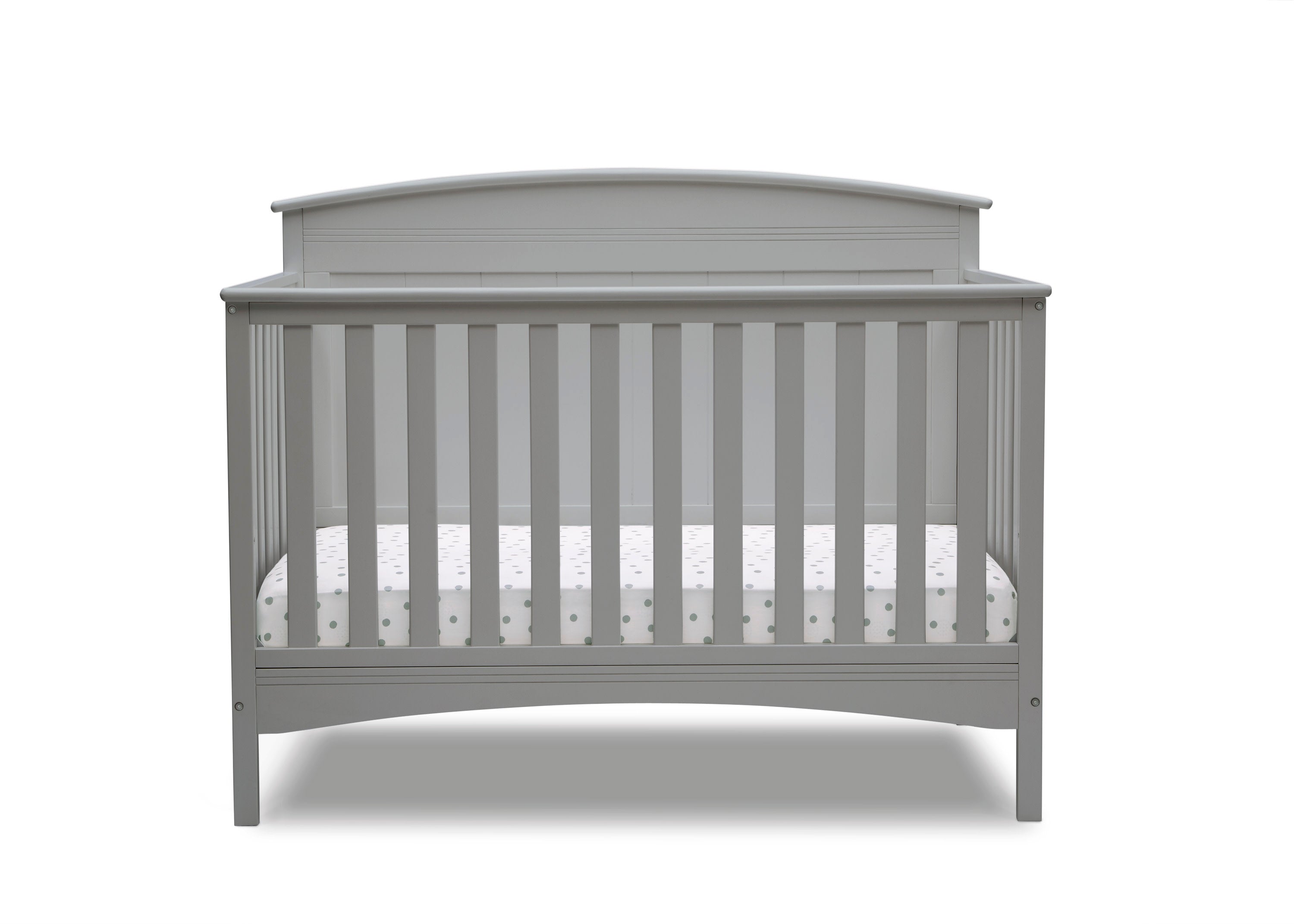 Archer Deluxe 6-in-1 Convertible Baby Crib - Toddler Bed, Daybed & Full-Size Bed - Safe Nursery Furniture for Newborns & Kids - Perfect for Bedrooms, Daycare & Guest Rooms