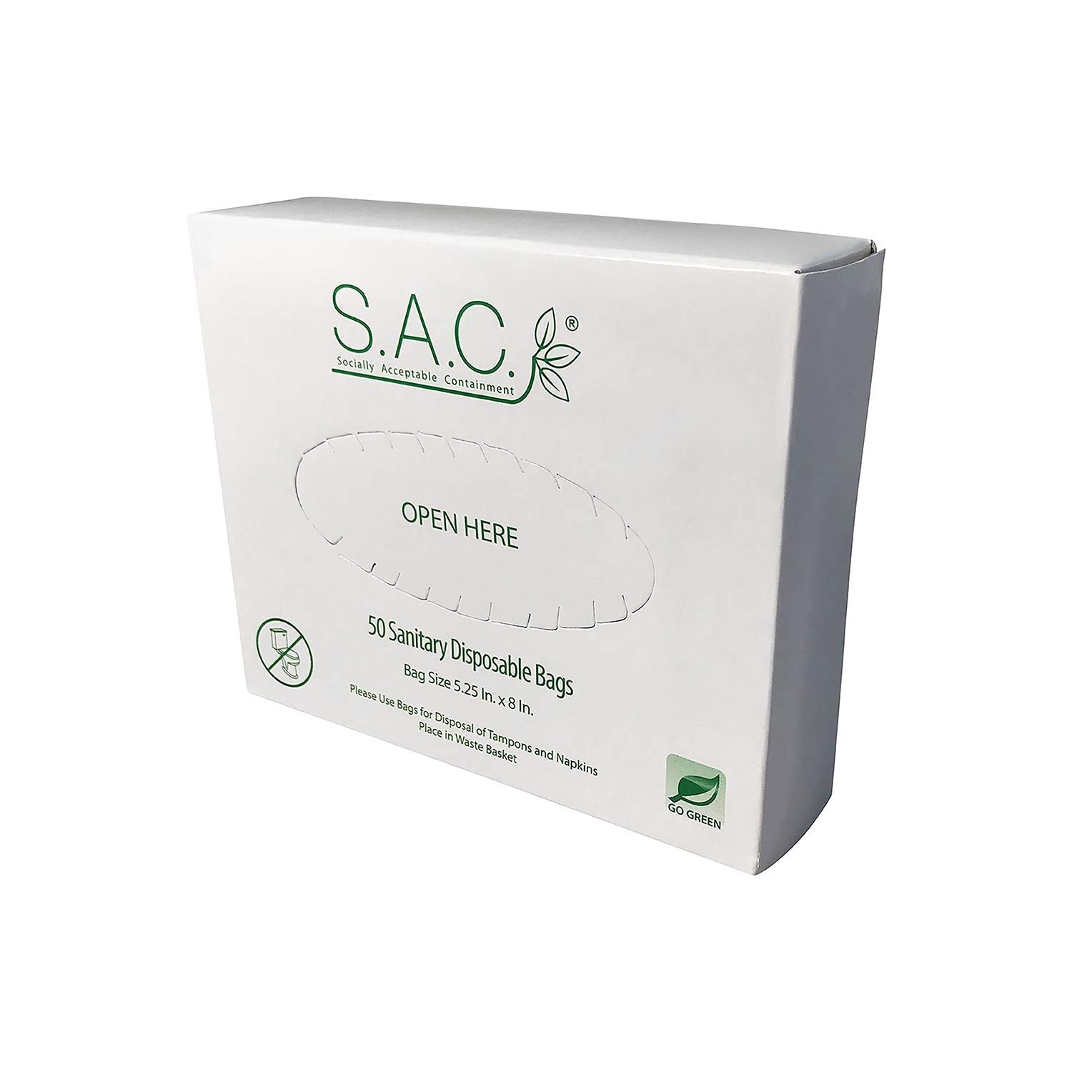 Eco-Friendly Sanitary Napkin Disposal Bags - Pack of 4 | Discreet & Hygienic Feminine Waste Disposal for Travel, Home & Public Restrooms