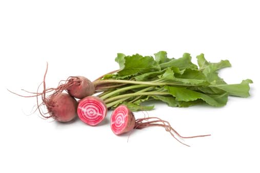 Fresh Striped Baby Beets - 12 Lb Bulk Case | Premium Gourmet Baby Beets for Chefs & Culinary Enthusiasts | Perfect for Salads, Pickling & Fine Dining Recipes