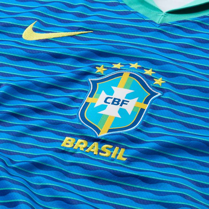 Nike Brazil 2024/25 Away Men's Soccer Jersey - Authentic Football Shirt for Fans & Players - Perfect for Matchdays, Training & Casual Wear
