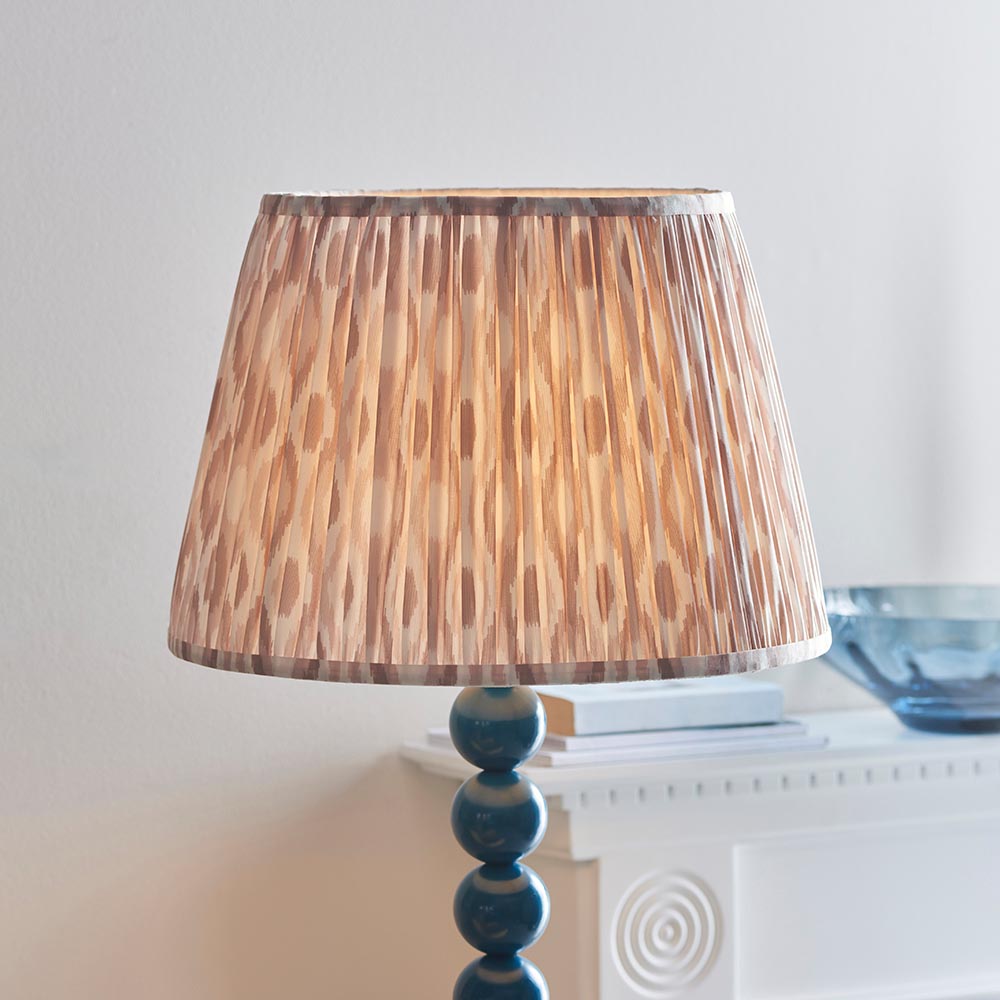 Auralis Ikat Floor Lamp with E27 Socket - Modern Handwoven Design for Living Room, Bedroom & Office Lighting