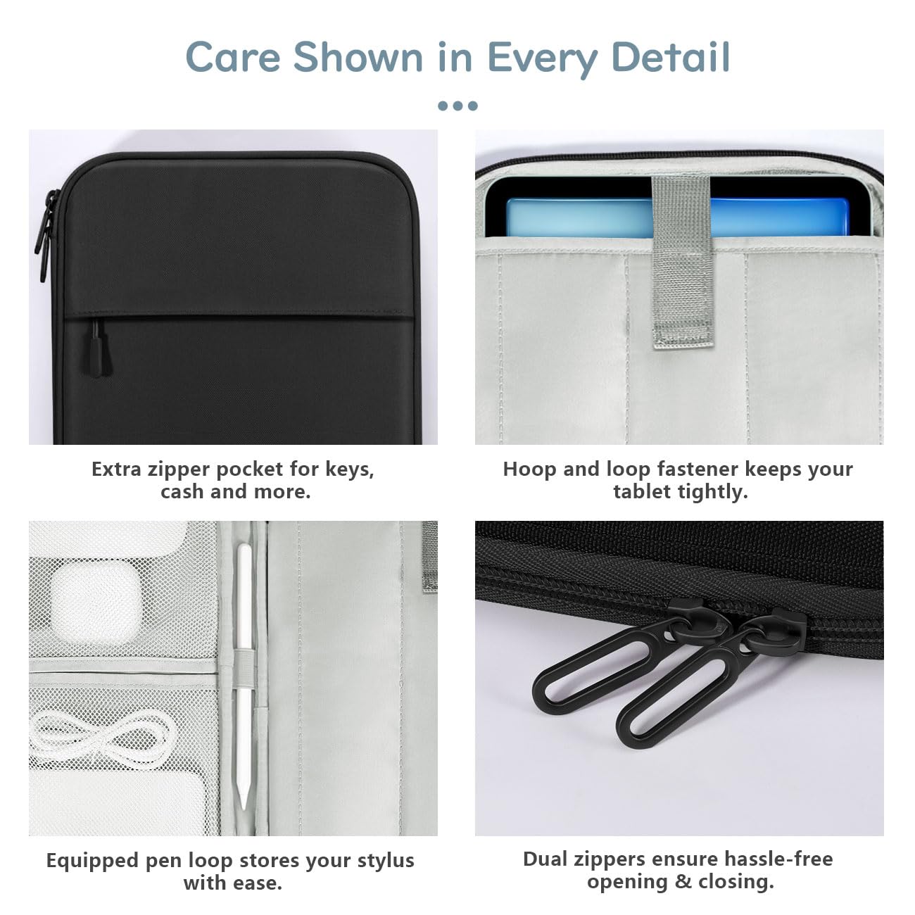 Dadanism 9-11 Inch Tablet Case for iPad 10th Gen 10.9