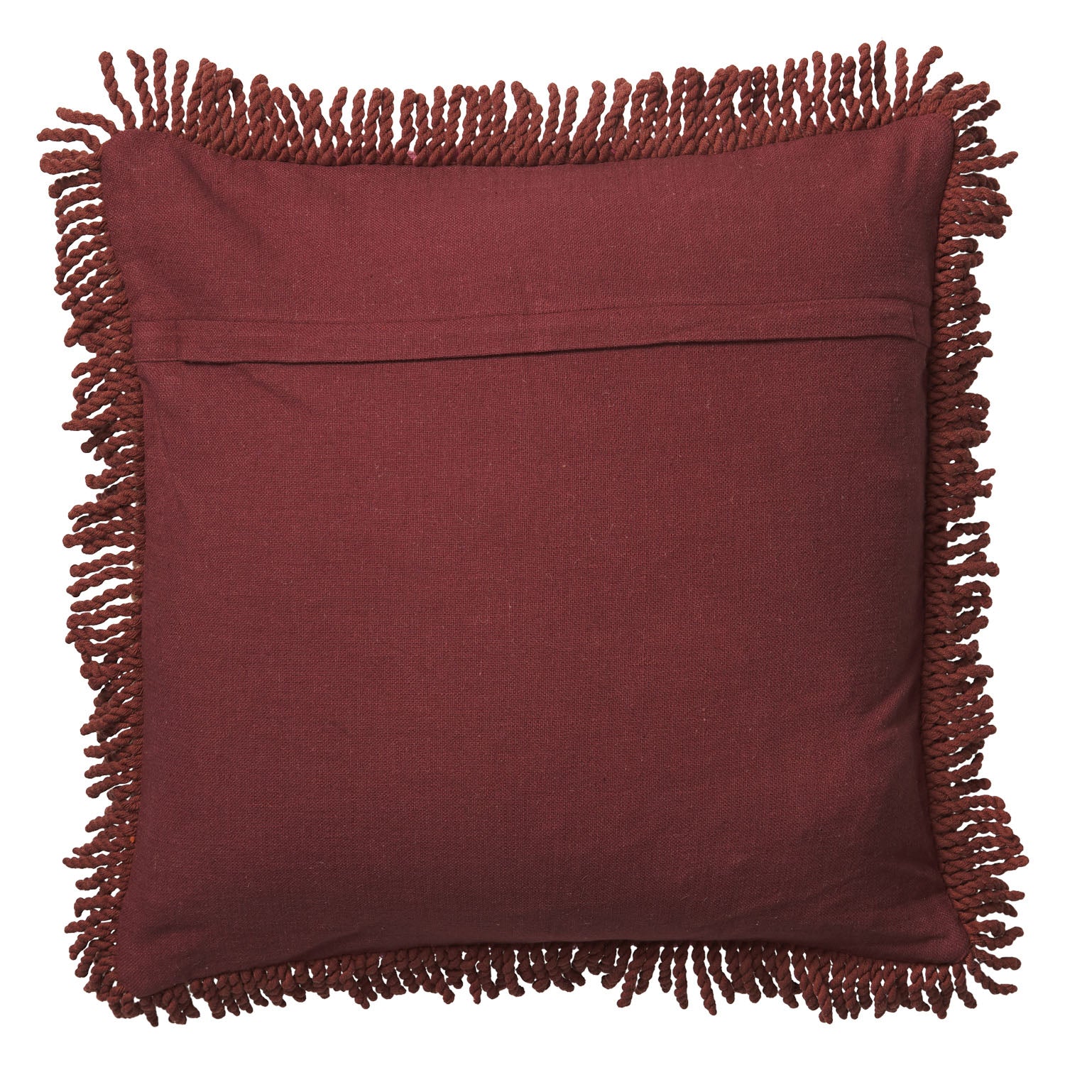 Handmade Cedro Punch Needle Cushion Cover - Boho Home Decor Throw Pillow for Sofa, Bed & Nursery - DIY Embroidery Craft Kit for Beginners