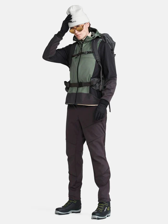 Men's Craft Backcountry Hood Jacket - Lightweight Waterproof Hiking Jacket for Outdoor Adventures - Perfect for Camping, Trekking & Mountain Climbing