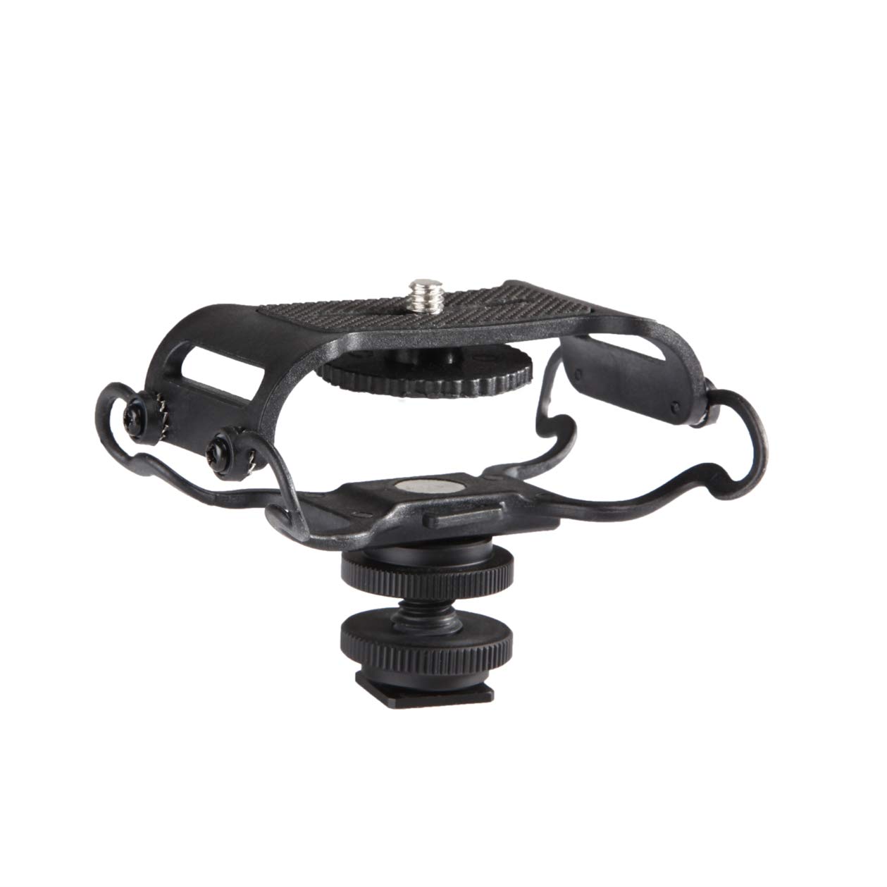 Shockproof Microphone Stand for Zoom H1/H4n/H5/H6 & Sony PCM-M10 Digital Recorders - Perfect for Podcasting, Interviews, and Field Recording