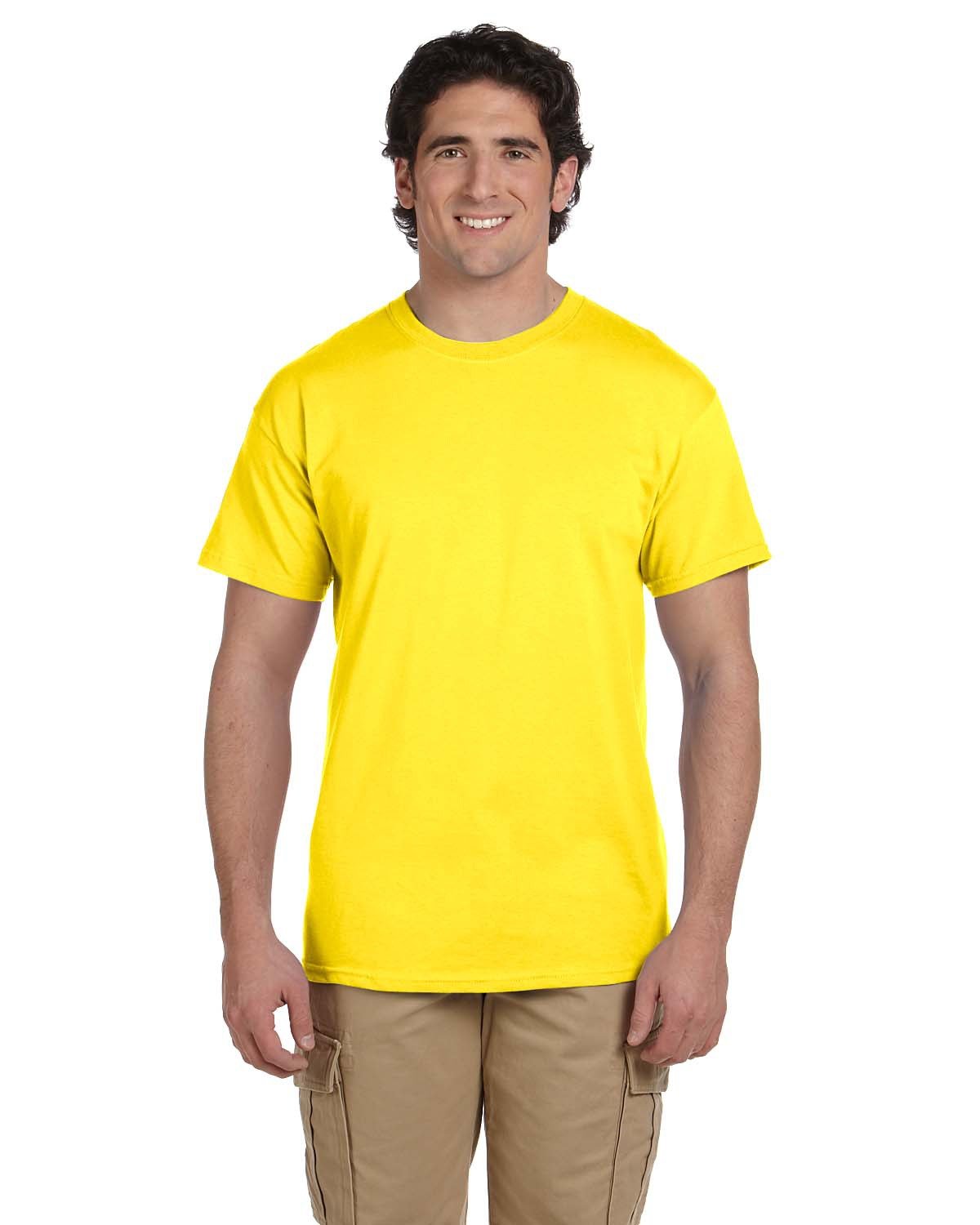 Fruit of the Loom Men's Modern Fit T-Shirt - Soft Cotton Crewneck Tee for Casual Wear & Everyday Comfort