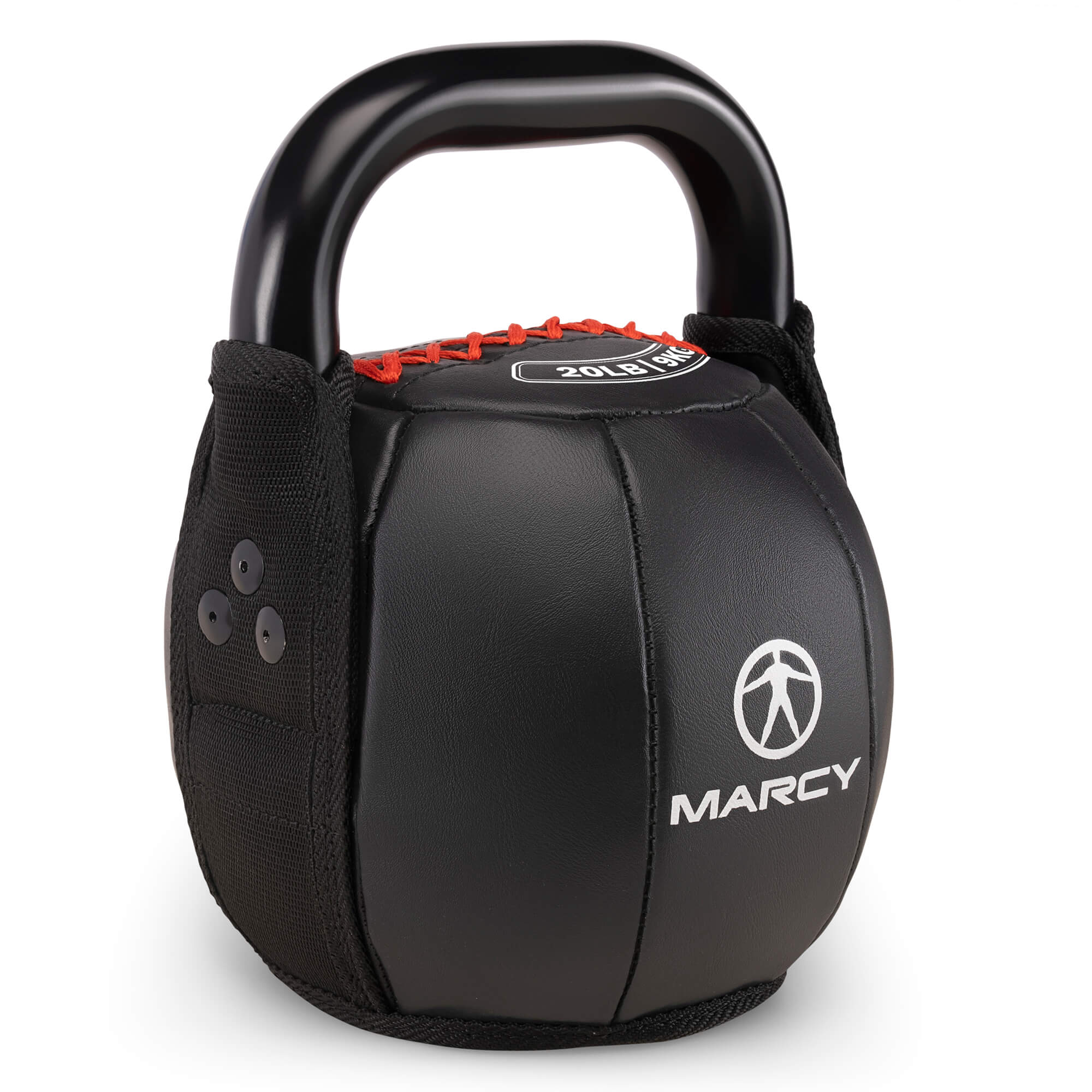 Marcy 20lb Soft Kettlebell - Adjustable Weight Dumbbell for Home Gym, Strength Training & CrossFit | SKB 020 | Perfect for Workouts, Fitness Routines & Full-Body Exercises