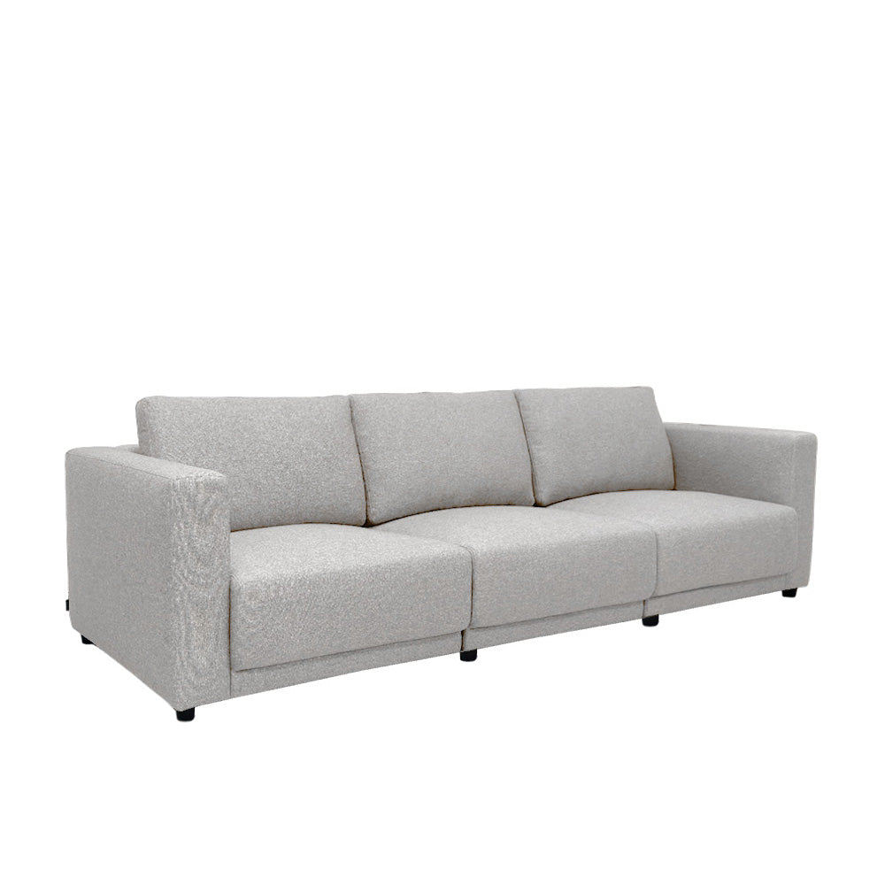 Modular 4-Seater Sofa with EcoClean Fabric - Comfortable & Durable Sectional Couch for Living Room, Lounge, and Family Room