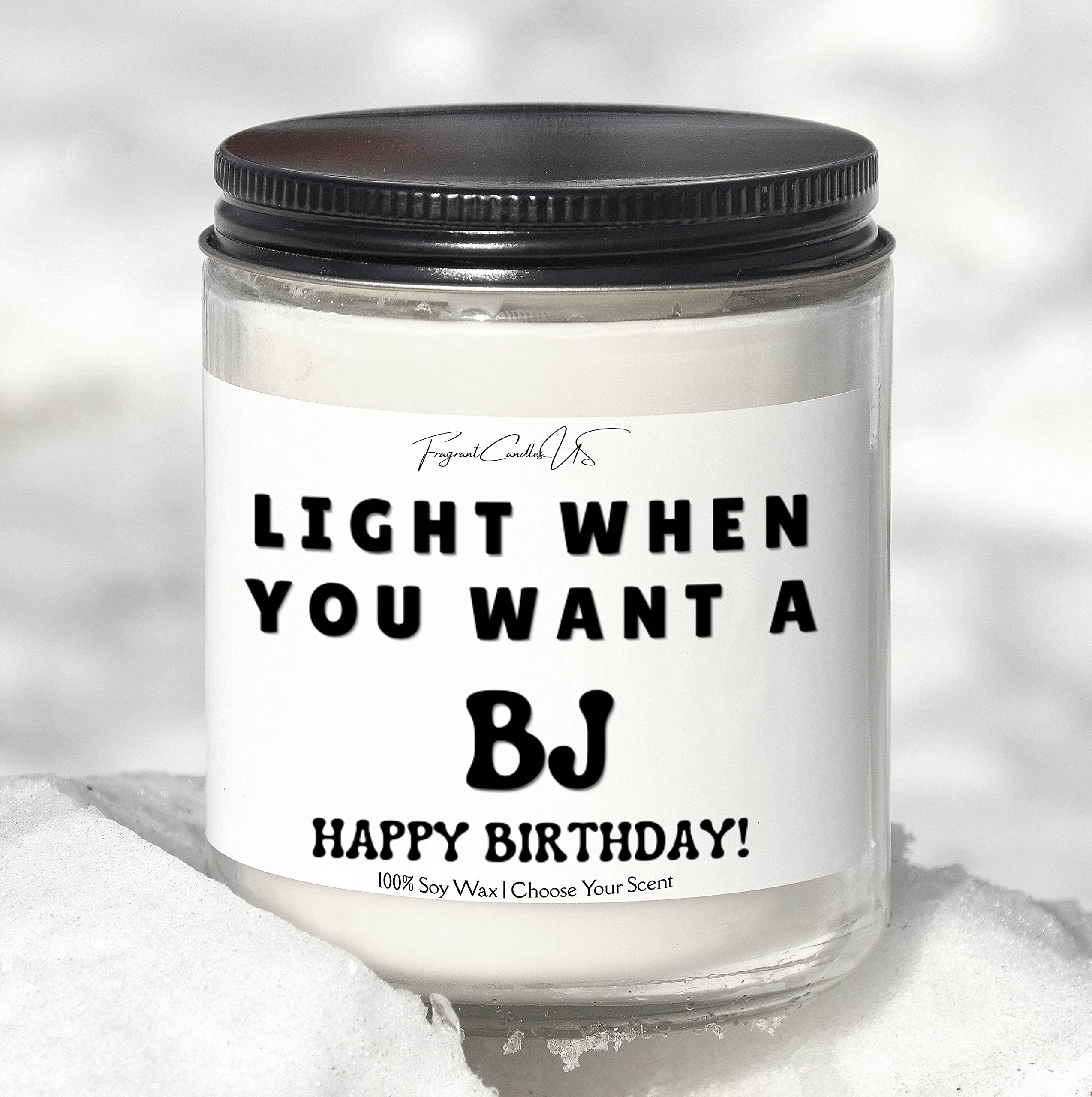 Snickerdoodle Scented Romantic Candle - Sexy Time Aromatherapy Gift for Husband, Boyfriend & Men - Perfect Birthday, Anniversary & Intimate Adult Gifts from Wife - Soy Wax Candle for Bedroom & Couples Relaxation