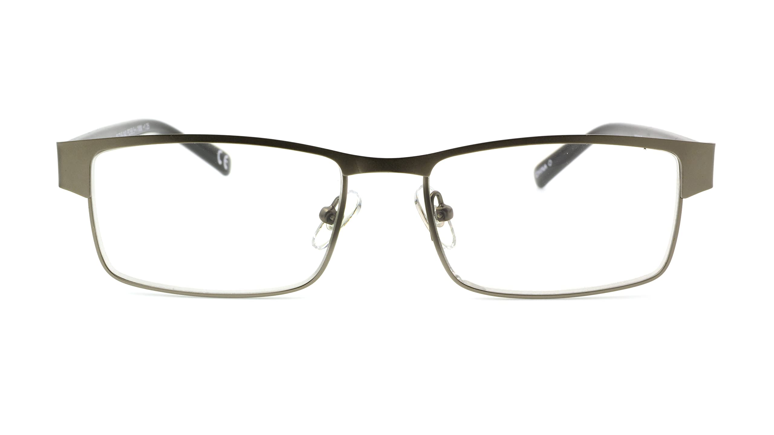 Foster Grant Leo Gun Men's Reading Glasses +1.75 Strength with Protective Case - Stylish Eyewear for Reading, Office Work & Computer Use