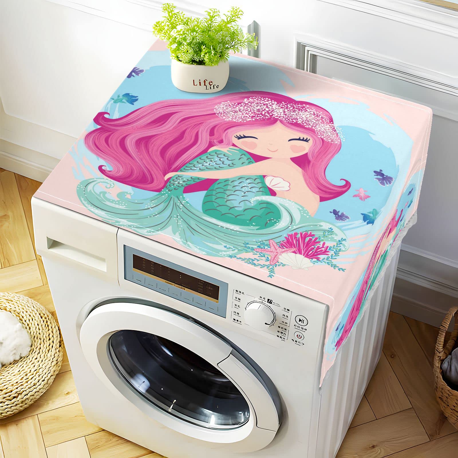 **Waterproof Non-Slip Washing Machine Cover for Front Load Washer & Dryer - 51