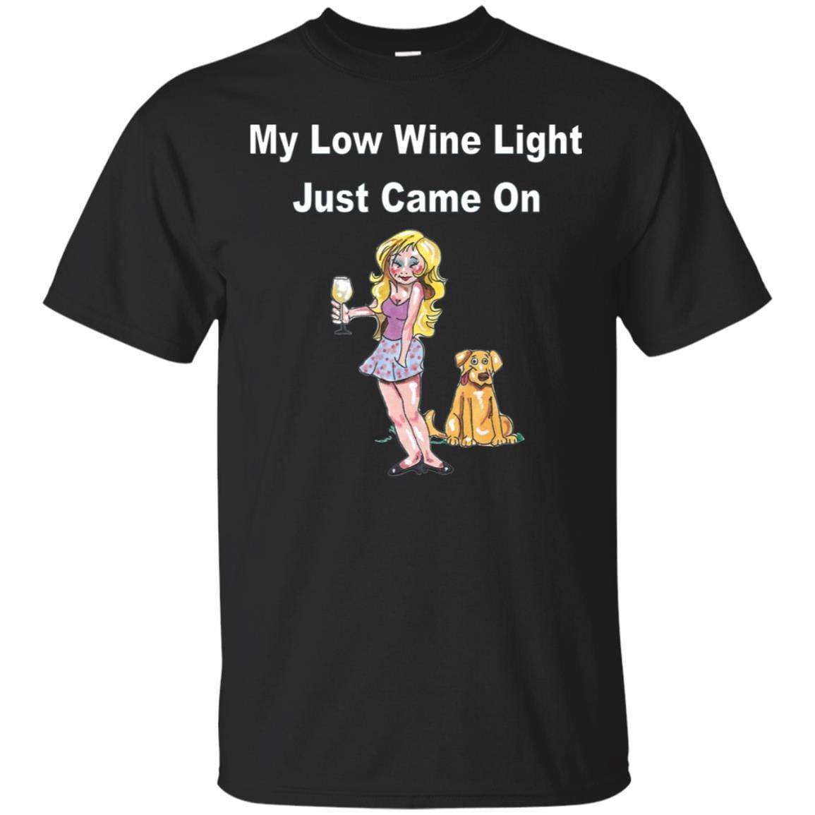 Low Wine Light Ultra Cotton Unisex T-Shirt | Soft & Comfortable Casual Tee for Men & Women | Perfect for Wine Tasting, Parties & Everyday Wear