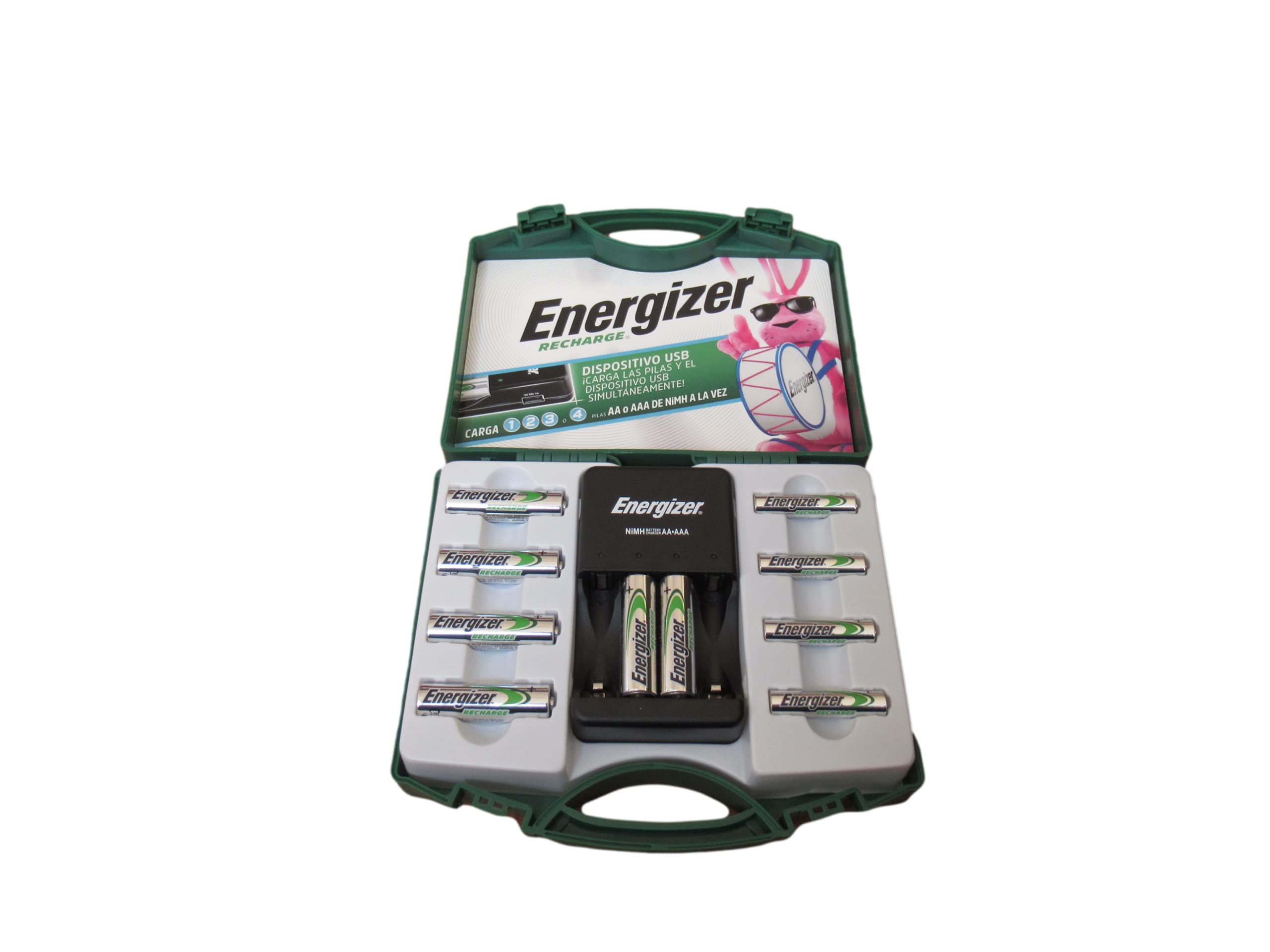 Energizer Rechargeable AA Batteries - 6 Pack & 4 Pack with Charger | High-Performance NiMH Rechargeable Batteries for Cameras, Toys, Flashlights & Electronics