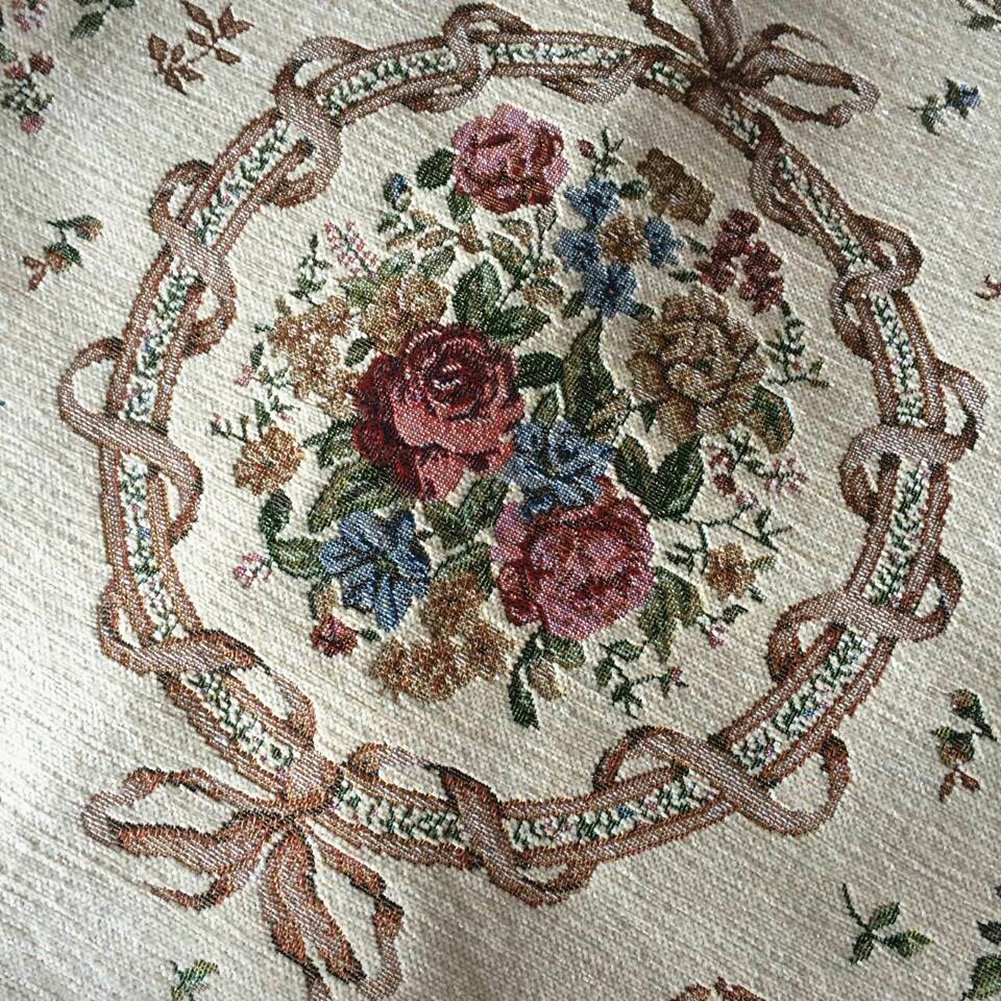 Ukeler Royal Collection Traditional Oriental Floral Rug - 55''x78.7'' Handmade Carpet for Bedroom, Living Room Decor | Euro Romance Design | Home Decor, Housewarming Gift