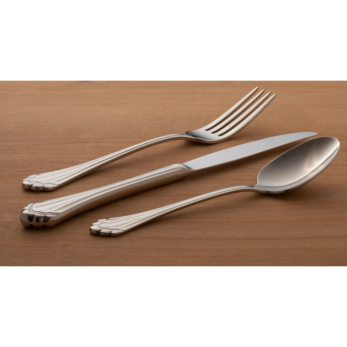 Premium Marquette 18/8 Stainless Steel Dinner Forks - Set of 4, Elegant & Durable Flatware for Fine Dining, Restaurants, and Home Entertaining