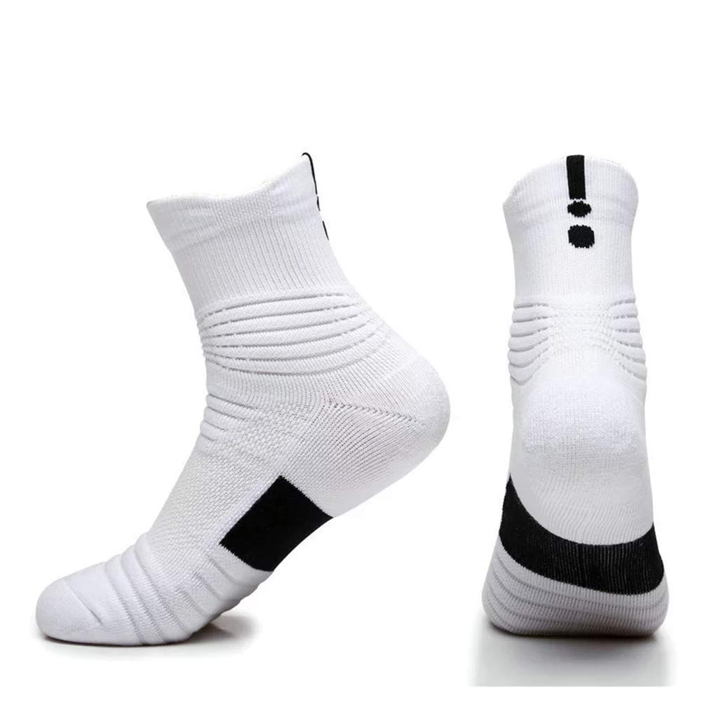 Performance Ankle Athletic Socks for Men - 5 Pairs Pack - Comfort Cushioned, Breathable & Compression Running Sports Socks - Ideal for Jogging, Gym Workouts & Outdoor Activities