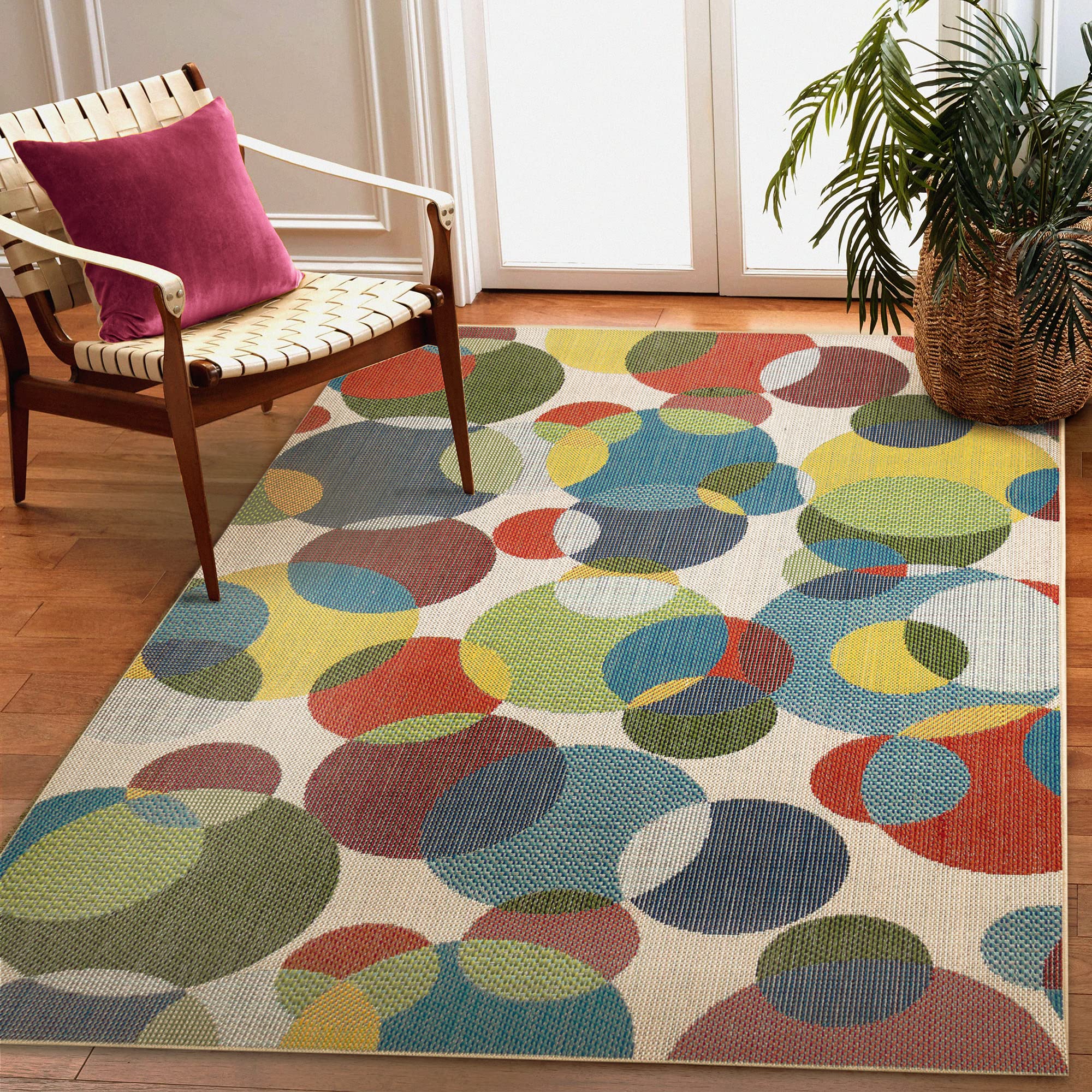 Liora Manne Indoor/Outdoor Patio Rug - 4'10