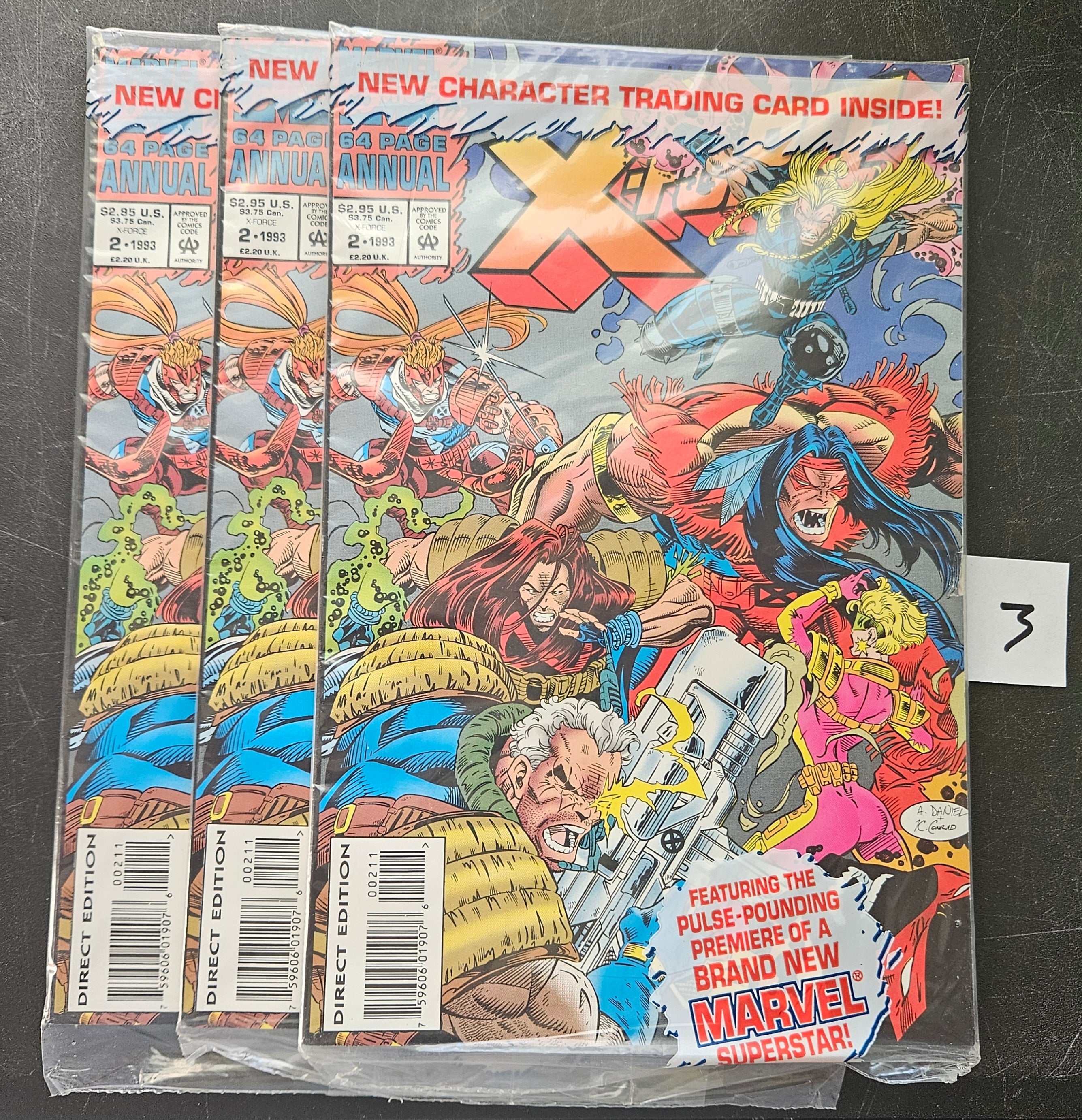 X-Force Vol. 1 Annual #2 Marvel Comics - November 1993 Issue | Collectible Vintage Comic Book for Marvel Fans & Comic Collectors | Perfect for Display, Gifts, and Investment
