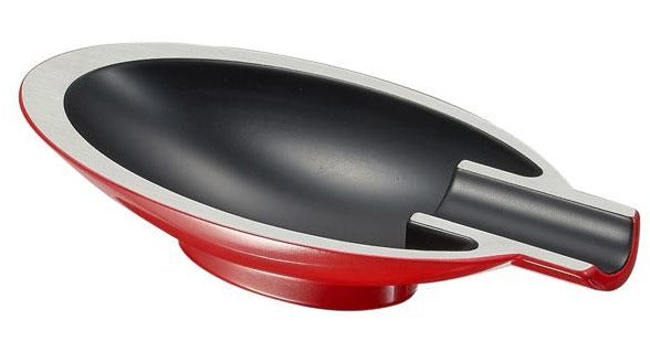 Visol Magus Red Cigar Ashtray - Premium Cigar Accessory for Smoking Enthusiasts | Perfect for Home, Office, or Outdoor Use