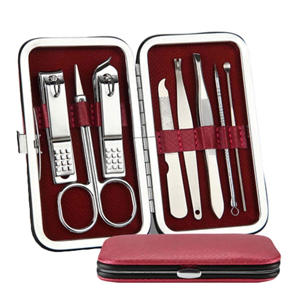 Premium Nail Clippers & Cuticle Nippers Set - Professional Stainless Steel Manicure Tools for Home & Salon Use - Perfect for Grooming, Pedicures & Nail Care