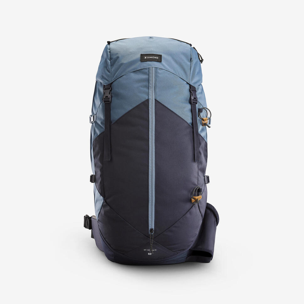 Simond Women's MT100 Easyfit 60L Backpacking Pack - Lightweight Hiking Backpack for Women with Adjustable Straps - Perfect for Camping, Trekking & Outdoor Adventures