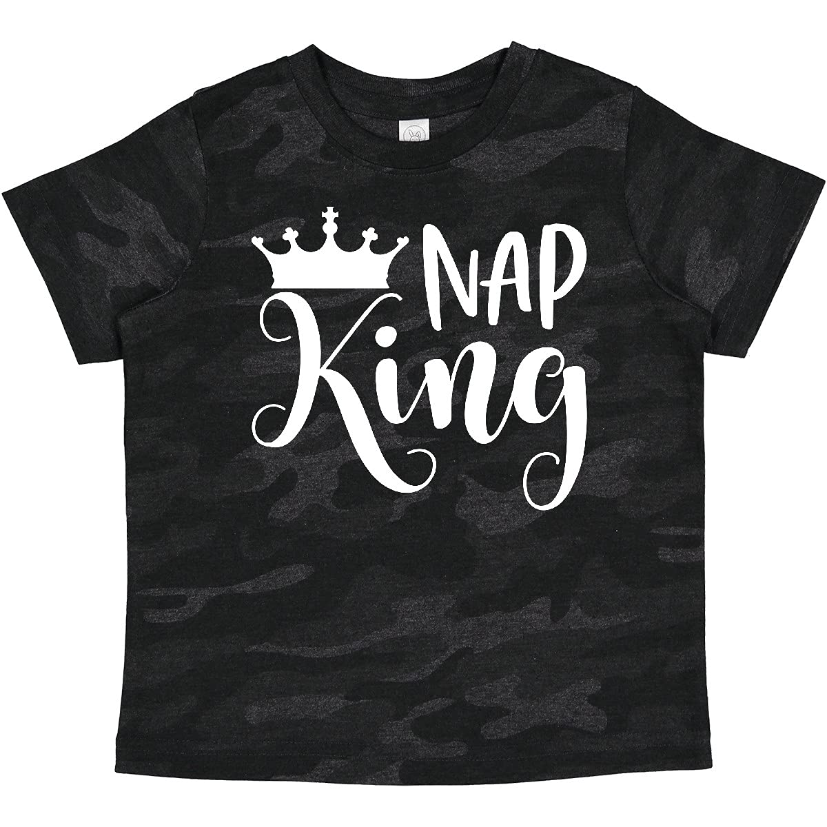 Inktastic Nap King Baby T-Shirt with Crown for Playtime & Sleep
