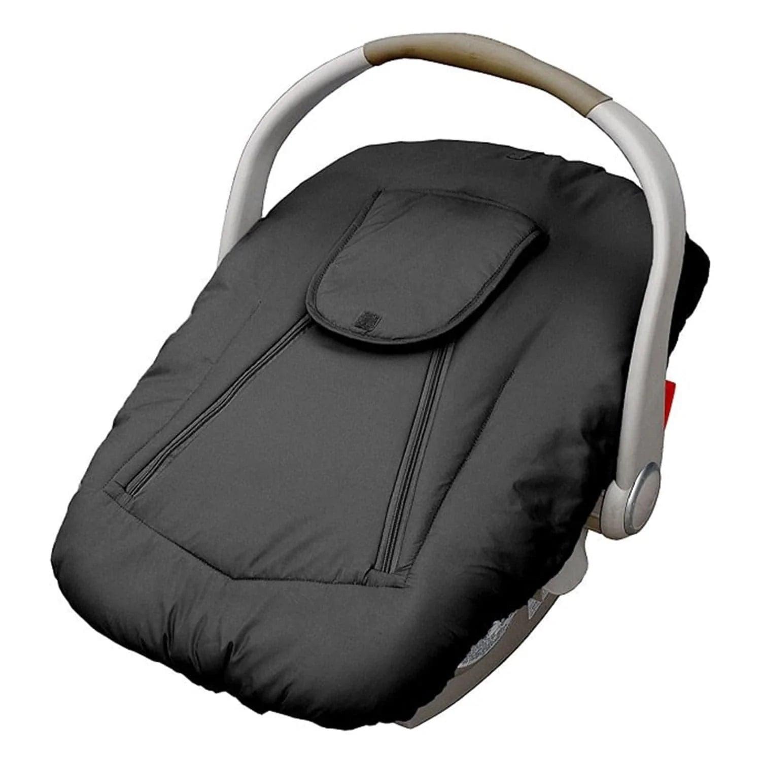 Jolly Jumper Arctic Sneak a Peek Baby Car Seat Cover - Soft Infant Car Seat Protector for Winter & Cold Weather - Perfect for Strollers, Shopping, and Outdoor Adventures