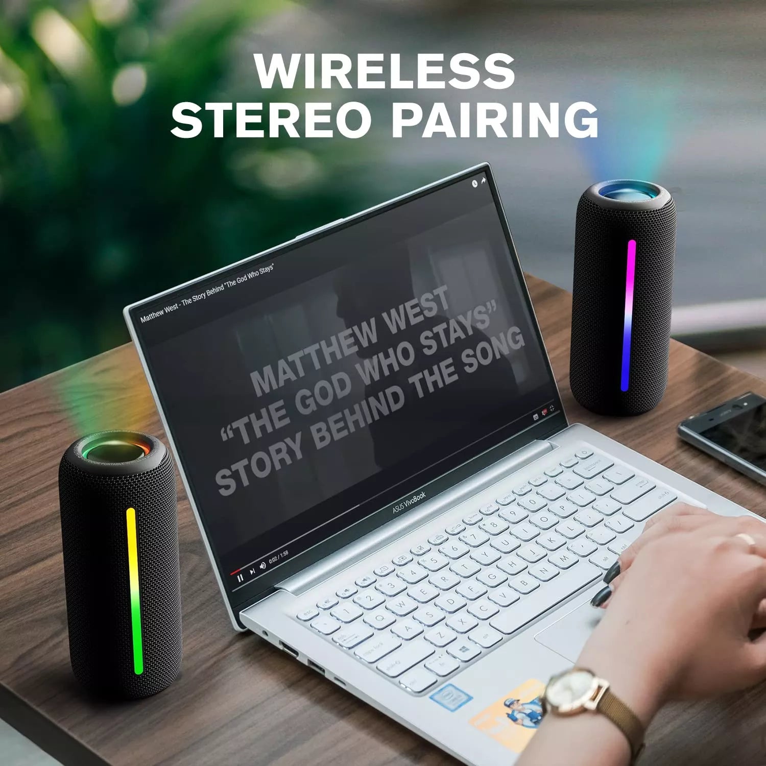 Sanag M20S Pro Wireless Bluetooth Speaker - Portable Waterproof Outdoor Speaker with Rich Bass, 24H Playtime for Camping, Beach, Hiking & Travel