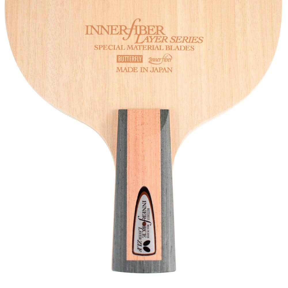 Butterfly Innerforce Layer ZLF CS Table Tennis Blade - ZL Fiber Professional Ping Pong Racket for Traditional & Reverse Chinese Penhold - Made in Japan - Perfect for Competitive Play & Training Sessions