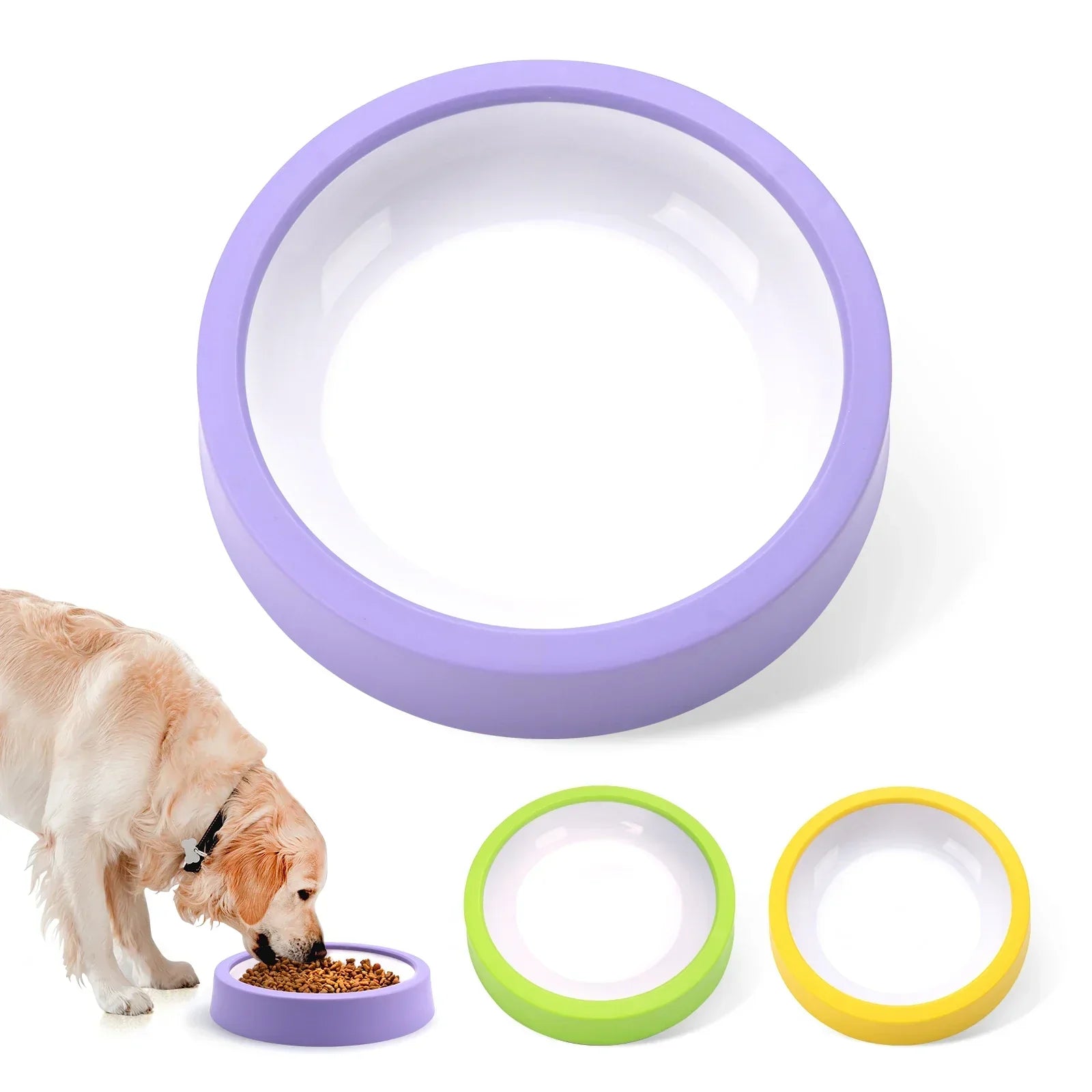 Slow Feeder Dog Bowl – Non-Slip, Anti-Gulping Pet Dish for Small, Medium & Large Dogs – Perfect for Mealtime & Portion Control
