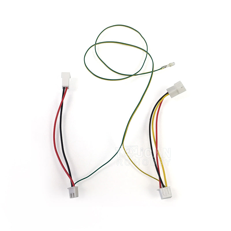 Henglong 6.0 7.0 RC 1/16 Scale Flash Laser Light Cables for 360° Turret Tank Models - Tiger I & M1A2 Abrams DIY Accessories | Perfect for RC Tank Battles and Night Operations