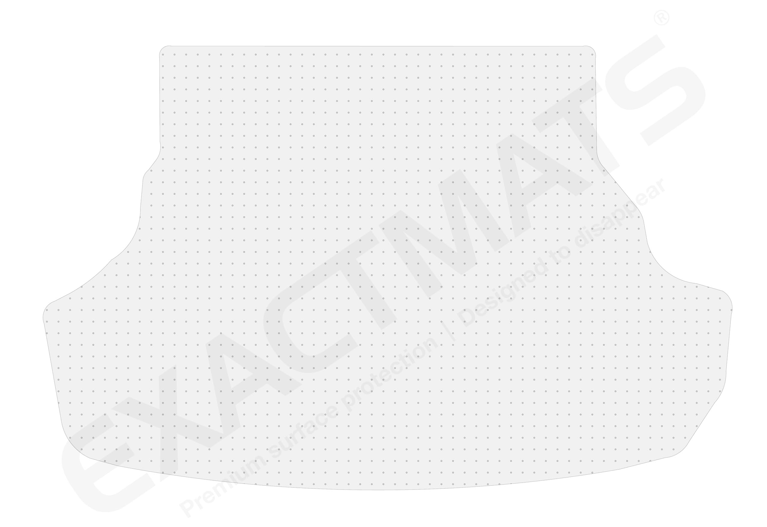 Premium Clear Floor Mat for Toyota Camry 2012-2014 - Durable Car Protection for Daily Commute